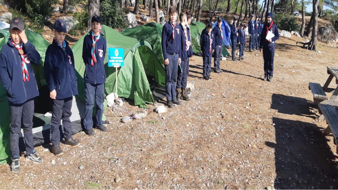 İzcilerimiz Antalya'da Kamp Yaptı